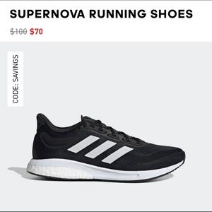 Adidas supernova running shoe
